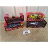 Image 1 : 4 Die Cast Toy 1/24 Scale Vehicles 1) Canadian Tire 1922 Studebaker Big Six Pickup & 3) Race Cars