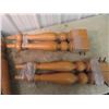 Image 2 : 2 Sets of Harvest Table Legs 4+ 4