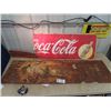Image 1 : 2 Rough Signs 1) Coca Cola - Parts Missing 1) Drewerys- Rusted Through