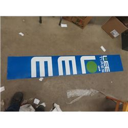 Metal Lee Tire Sign 12" x 72"