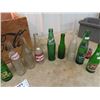 Image 3 : Vintage Coca Cola Crate & 15 Pop Bottles - Mountain Dew, Uptown, & Various Others