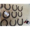 Image 2 : Approx 14 Vintage Horse Shoes