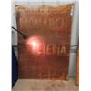 Image 2 : 2 Rough Metal Signs 1) Monarch Feeds 35" x 49" & 1) Sportsman Cig 35" x 58"