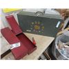 Image 2 : 2 Wooden Carpentry Boxes, & 3 Metal Ammo Containers