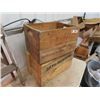 Image 2 : Wooden Step Ladder & 2 Wood Crates