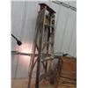 Image 3 : Wooden Step Ladder & 2 Wood Crates
