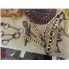 Image 2 : Metal Implement Deat, Spread Rings, Horse Bits, & Rope