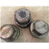 Image 3 : Early Auto Hubcaps 3) Ford, Chev, McLaughlin & Studebaker