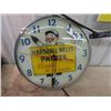 Image 2 : Vintage Marshall Wells Paintes Light Up Clock 15"RD