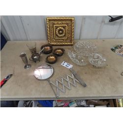 Silverware, Cut Glass, Flex Vanity Mirror Plus More!