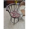 Image 2 : Wrought Iron & Wicker Chair & Bar Stool