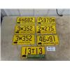 Image 1 : 7- 60's License Plates w Buffalo & One w Tag