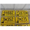 Image 2 : 7- 60's License Plates w Buffalo & One w Tag