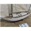 Image 2 : Mantle Ship Ornament/Display 19"H 27" L