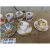 Image 2 : China Cups & Saucers, - Ainsley, Royal Standard, PAragon, Queen Anne, Adderly & Royal Windsor