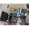 Image 3 : Approx 22 DVD Movies, Poker Chips in Locking Case- New Christmas Lights & Star
