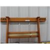 Image 2 : Oak Pool Cue Rack/Ball Rack/Scoreboard Combo