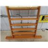 Image 3 : Oak Pool Cue Rack/Ball Rack/Scoreboard Combo