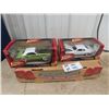 Image 1 : 2 New Old Stock Toy Die Cast 1/24 Scale Johnny Lightning 1) 1969 Chev Nova & 1) 1970 Dodge Challenge