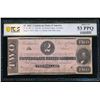 Image 1 : 1862 $2 T-54 Confederate PCGS 53PPQ