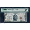 Image 1 : 1929 $5 Highland IL National Bank Note PMG 65EPQ