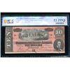 Image 1 : 1864 $10 T-68 Confederate PCGS 53PPQ