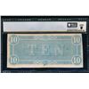 Image 2 : 1864 $10 T-68 Confederate PCGS 53PPQ