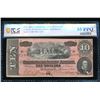 Image 1 : 1864 $10 T-68 Confederate PCGS 55PPQ