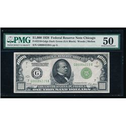 1928 $1000 Chicago FRN PMG 50