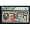 Image 1 : 1869 $20 Legal Tender Note PMG 62
