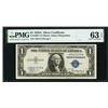 Image 1 : 1935A $1 STAR Silver Certificate PMG 63EPQ