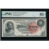 Image 1 : 1886 $2 Silver Certificate PMG 65EPQ