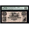 Image 1 : 1850's $5 New York NY Proof Note PMG 62