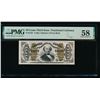 Image 1 : 50 Cent Third Issue Fractional Note PMG 58