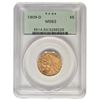 Image 1 : 1909-D $5 Indian Head Gold Coin PCGS MS63