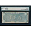 Image 2 : 1864 $10 T-68 Confederate PMG 64