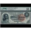 Image 1 : 1886 $2 Silver Certificate PMG