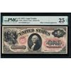 Image 1 : 1875 $1 Legal Tender Note PMG 25EPQ