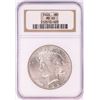 Image 1 : 1923 $1 Peace Silver Dollar Coin NGC MS65