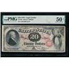 Image 1 : 1878 $20 Legal Tender Note PMG 50NET