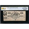 Image 1 : 1862 $2 T-42 Confederate PCGS 55PPQ