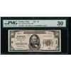 Image 1 : 1929 $50 Findlay National Bank Note PMG 30