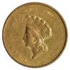 Image 1 : 1855 $1 Princess Type 2 Gold Coin