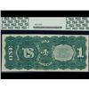 Image 2 : 1869 $1 Rainbow Legal Tender Note PCGS 55