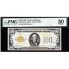 Image 1 : 1928 $100 Gold Certificate PMG 30