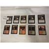 Image 1 : 10 RARE MAGIC THE GATHERING CARDS - 5 THOUGHTSEIZE 2 ARE SIGNED, 5 DUAL LANDS BLOOD CRYPT, OVERGROWN