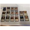 Image 1 : 16 RARE MAGIC THE GATHERING CARDS - FULL ART PONDER, DRAGONLORD ATARKA, 4 SAHEELI RAI, 4 DEATHRITE S