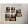 Image 1 : 5 RARE MAGIC THE GATHERING CARDS - BLOODSTAINED MIRE SEARCH LANDS, PLAYSET PLUS 1