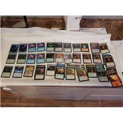 CASE OF MAGIC THE GATHERING CARDS - INCLUDES RARE AND COLLECTOR CARDS - 2 FULL ART PONDER, SIGNED BR