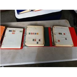 LARGE COLLECTION OF SOUTH AMERICA STAMPS - 3 BINDERS ORGANIZED BY PROVINCES some as early as late 18